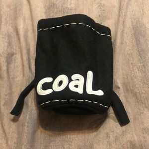 Small felt “Coal” gift bag. Great for gift cards and put a stocking stuffer in.